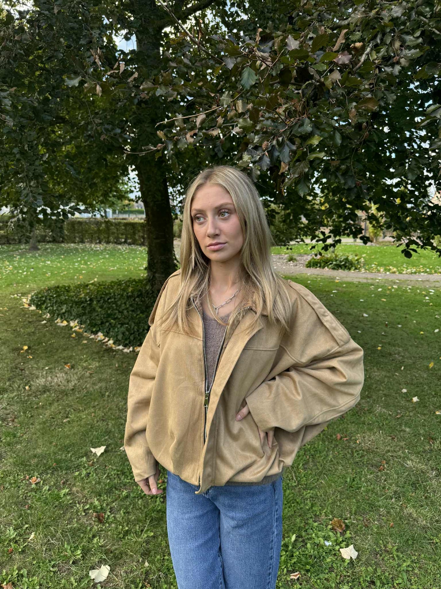 La veste tendance en Camel !