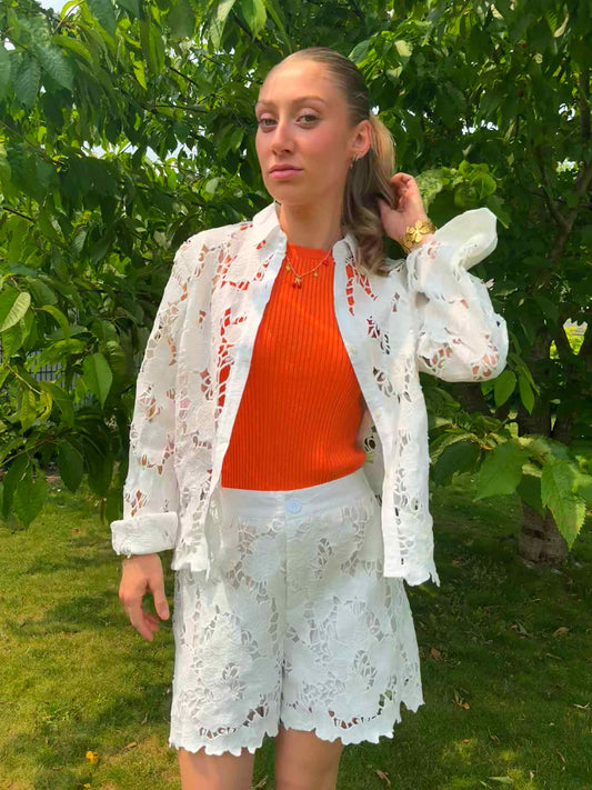 Ensemble dentelle Florale