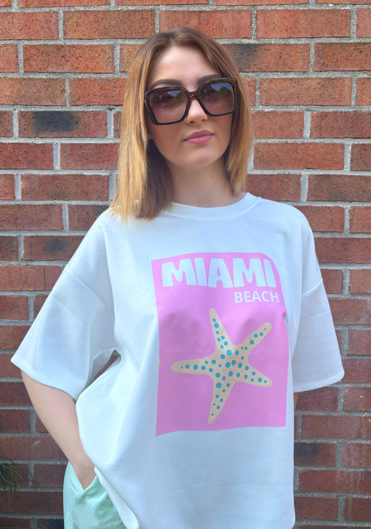 T-shirt Miami Beach💗
