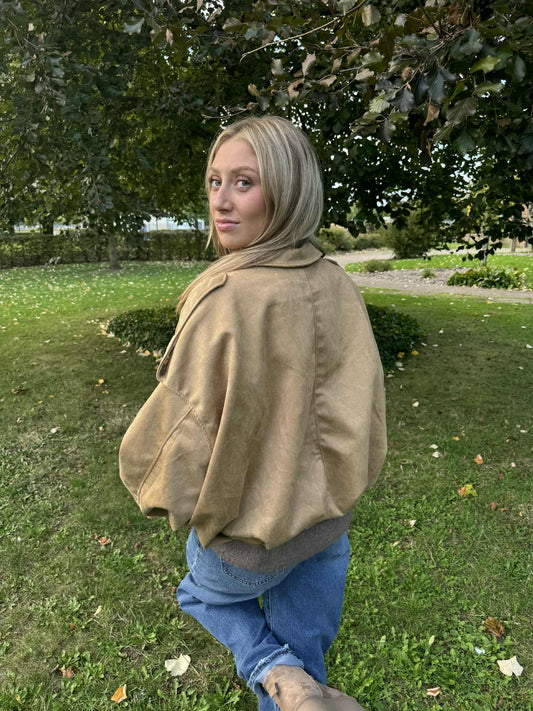 La veste tendance en Camel !