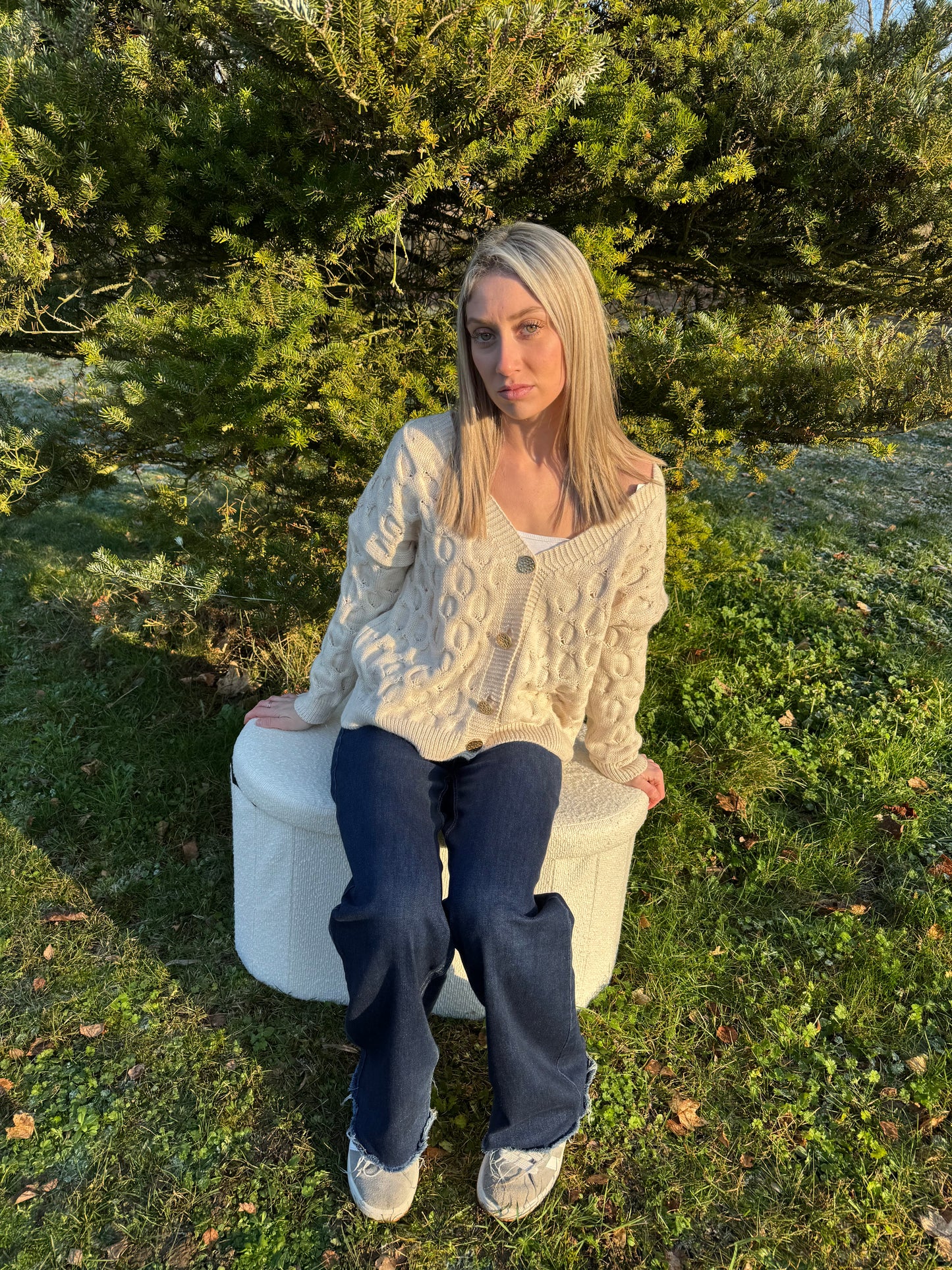 Le pull torsadé 🧸