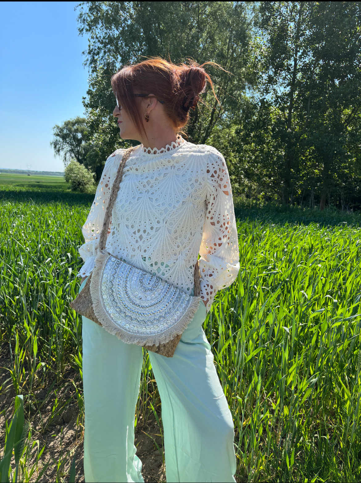 Sac Pochette Sable