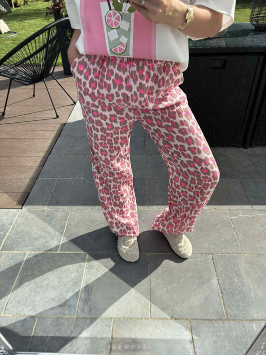 Pantalon Léopard