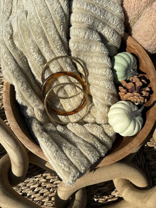 Lot de 3 bracelets jonc