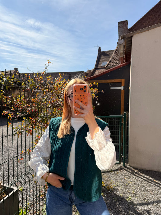 Gilet sans manches matelassés