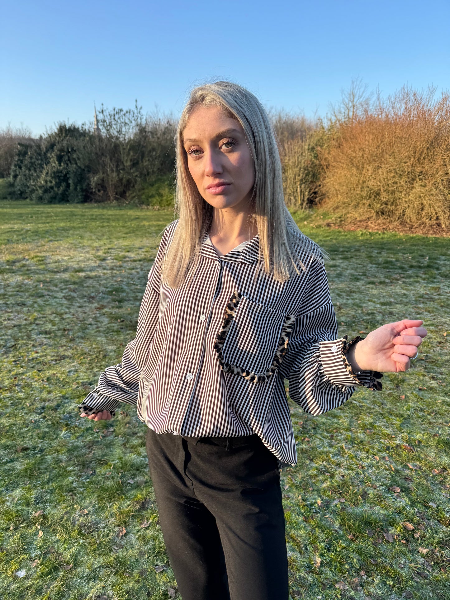 Chemise léopard 🤎