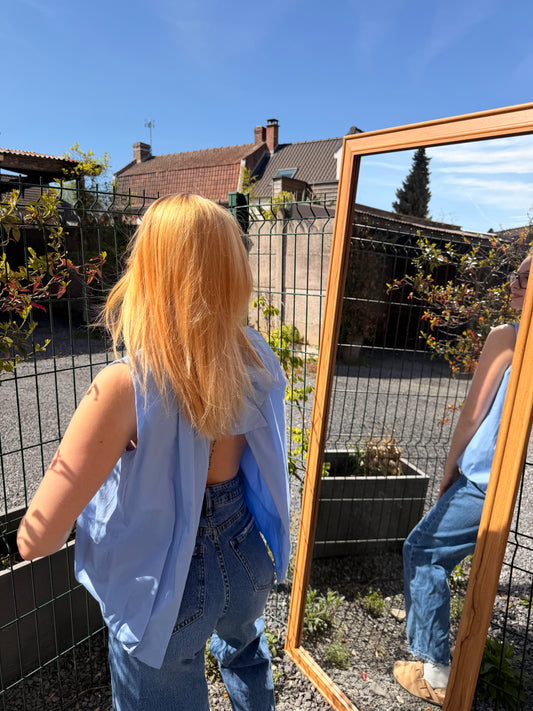 Top fluide dos ouvert 💙