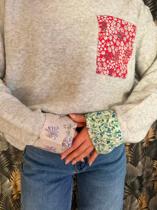 Pull Rosé Florale