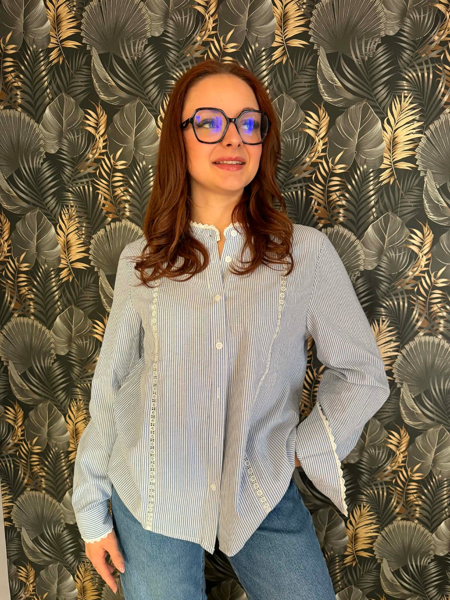 Chemise Azur Délicat