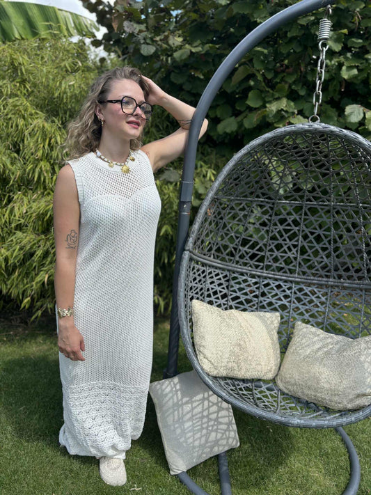 Robe crochet Flora