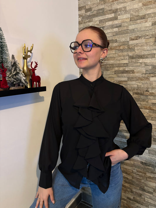 Blouse à volant 🖤