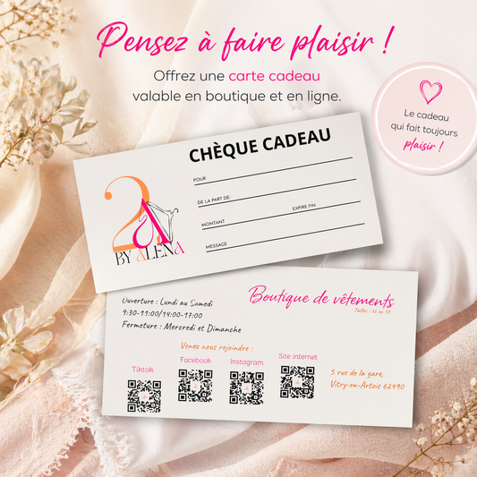 Carte cadeau - 2A by Aléna