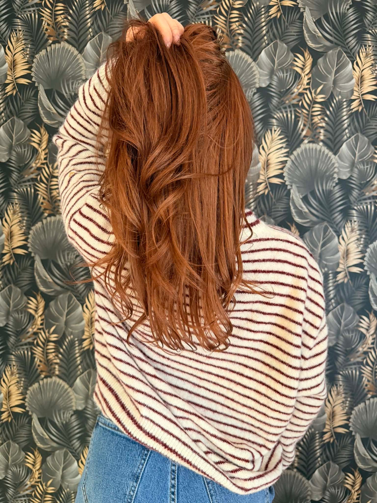 Pull Marinière Cœur Doré