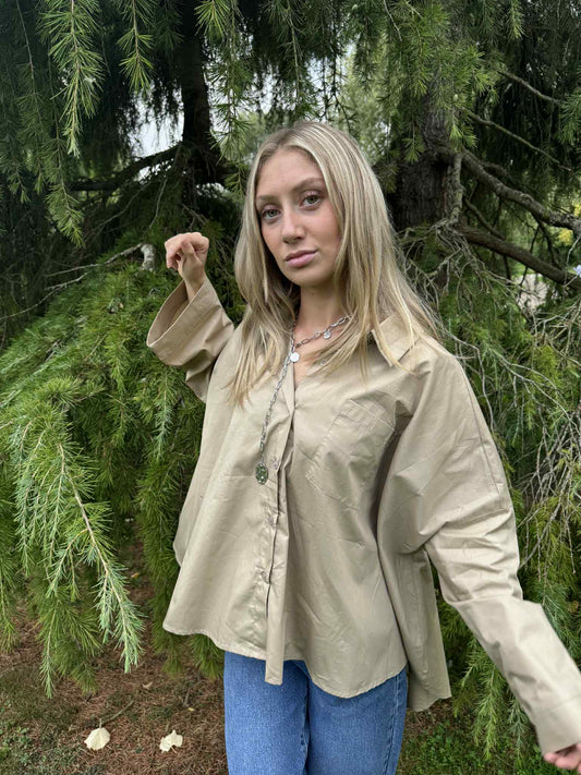 Chemise Taupe 🐿️