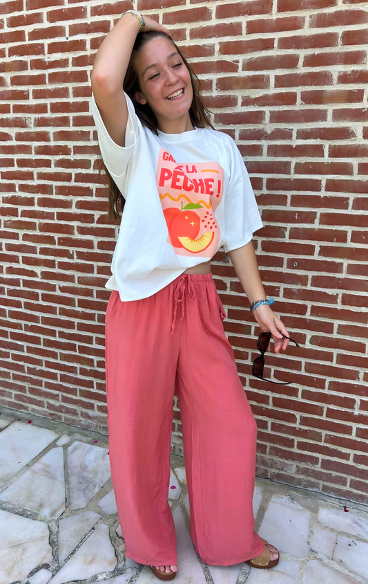 T-shirt Garde la pêche 🍑