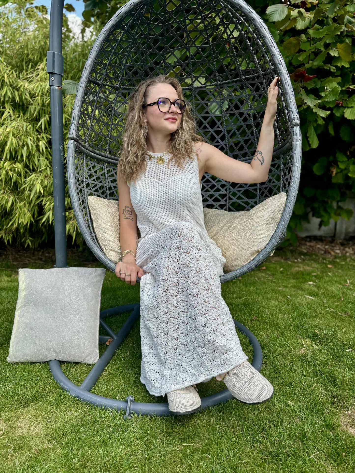 Robe crochet Flora