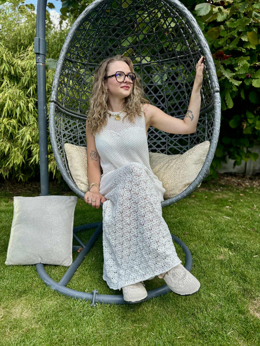 Robe crochet Flora