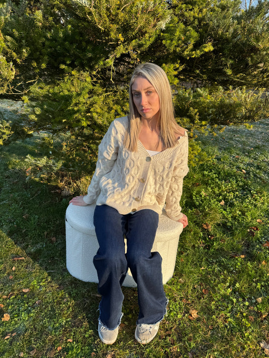 Le pull torsadé 🧸