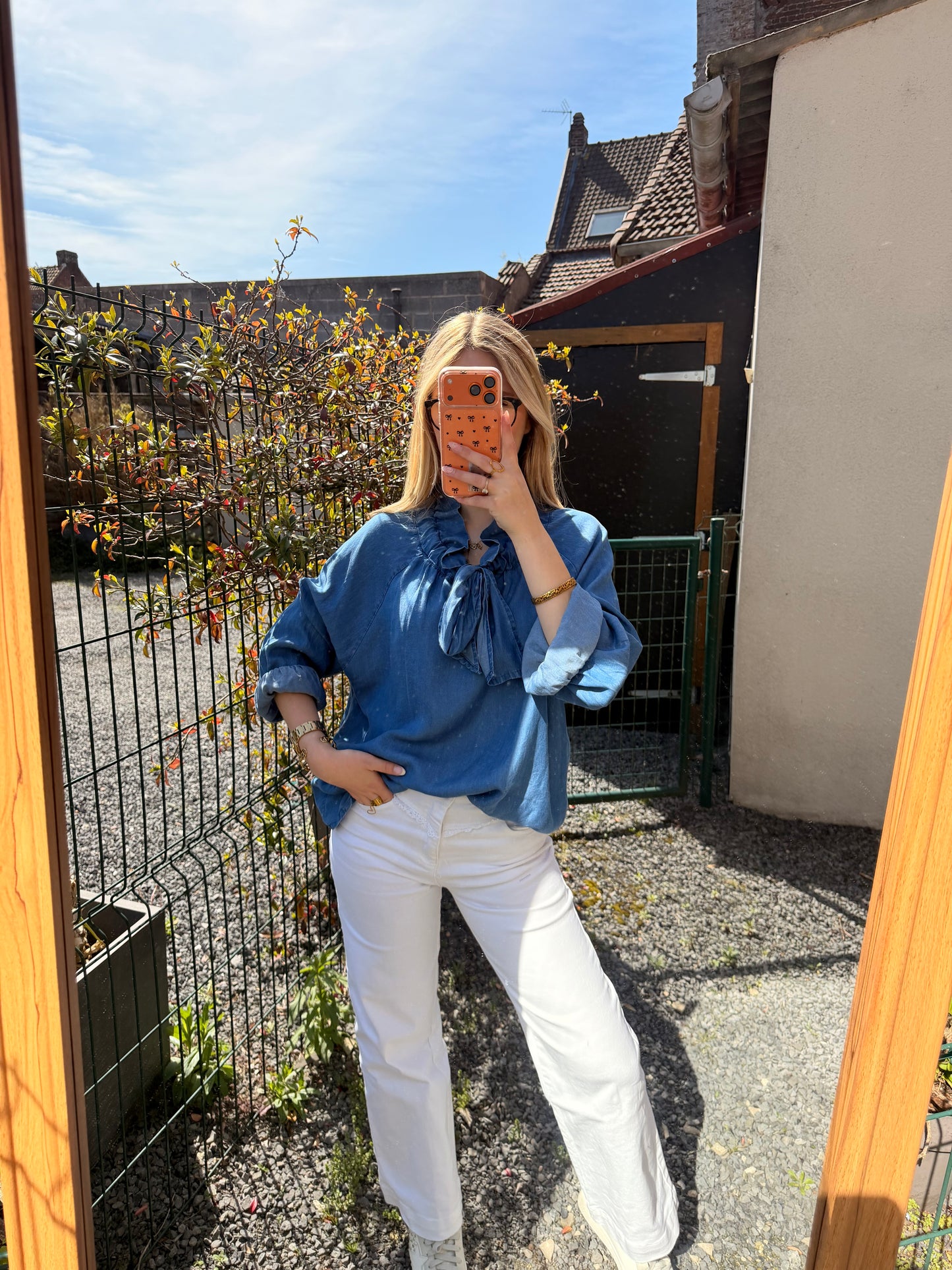 Blouse à nouer 💙