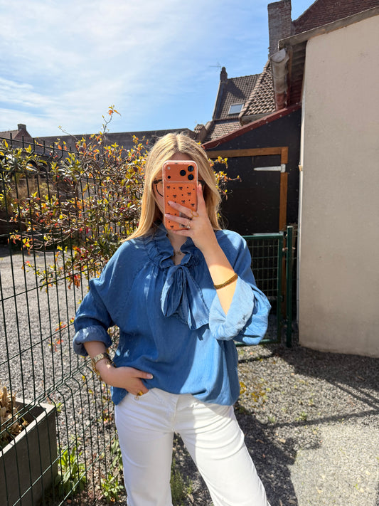 Blouse à nouer 💙