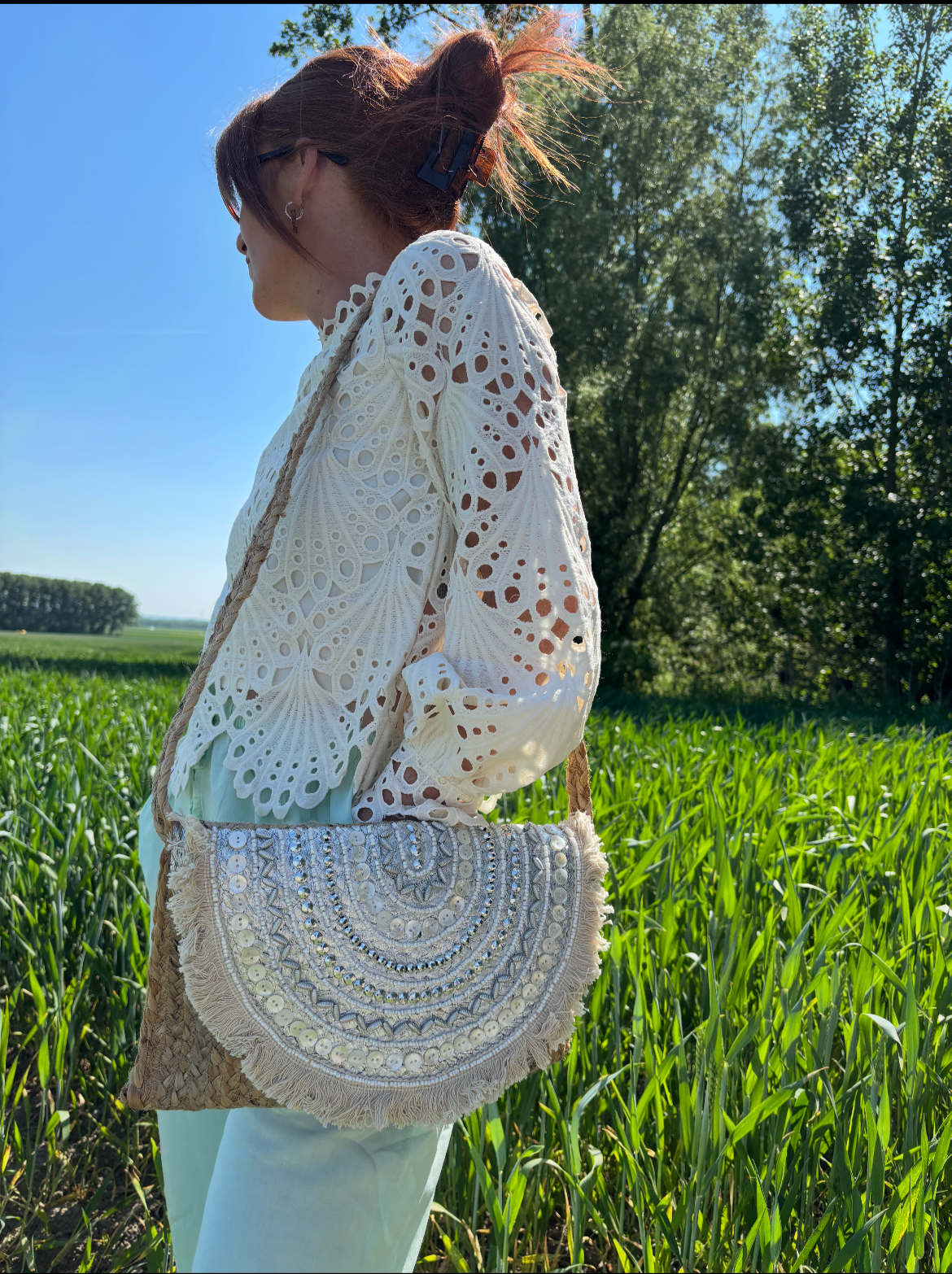 Sac Pochette Sable