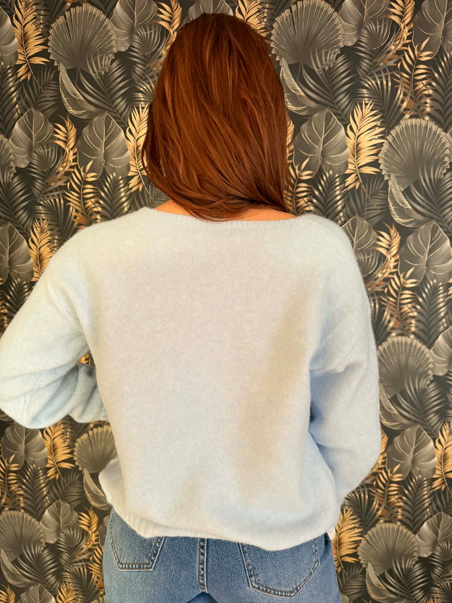 Pull Céleste Romance